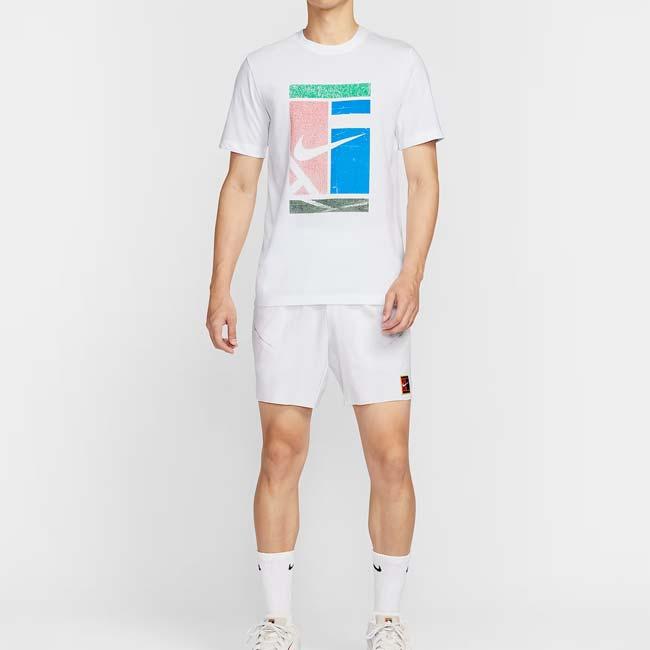 日本サイズ ナイキ(NIKE) 2025 HO メンズ COURT Dri-FIT グラフィック 半袖Tシャツ HV1789-100 ホワイト(25y10mテニス) | NIKE | 04