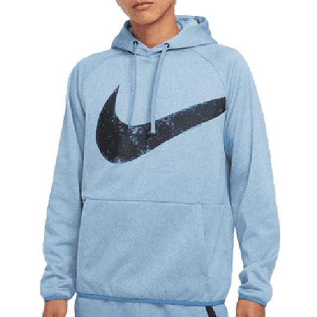 在庫処分特価 日本サイズ ナイキ(NIKE) メンズ Therma-FIT プルオーバー フィットネスパーカー FZ1073-429 エーゲストーム×ヘザー(25y7mトレーニング) | NIKE