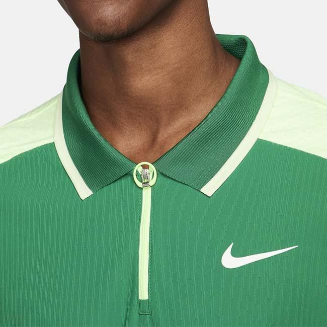 売切り終了！在庫処分特価 日本サイズ ナイキ(NIKE) 2024 SP メンズ コート スラム Dri-FIT ADV 半袖ポロシャツ FD5129-365 マラカイト×Bボルト(24y1mテニス)_2