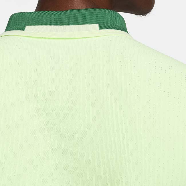 売切り終了！在庫処分特価 日本サイズ ナイキ(NIKE) 2024 SP メンズ コート スラム Dri-FIT ADV 半袖ポロシャツ FD5129-365 マラカイト×Bボルト(24y1mテニス)_3