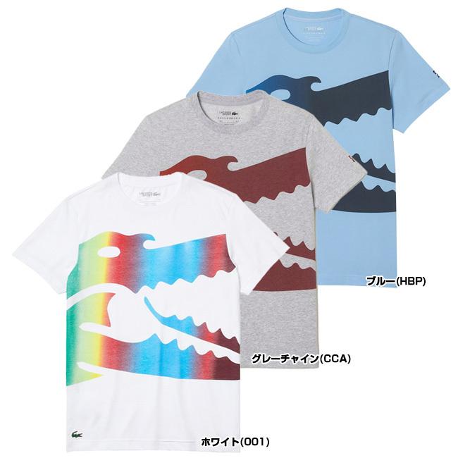 「ノバク・ジョコビッチ」「海外サイズ」ラコステ(Lacoste) 2022 SS メンズ SPORT×Novak Djokovic クロコダイル 半袖Tシャツ TH0864｜amuse37｜02