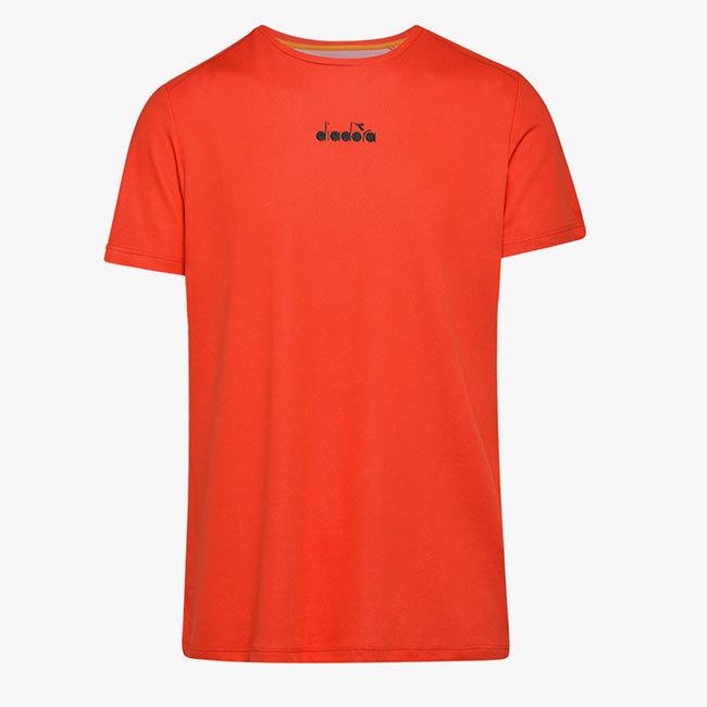 ASローマ DIADORA シャツ 半袖 ホワイト/オレンジ ASローマ DIADORA シャツ 半袖 ホワイト/オレンジ