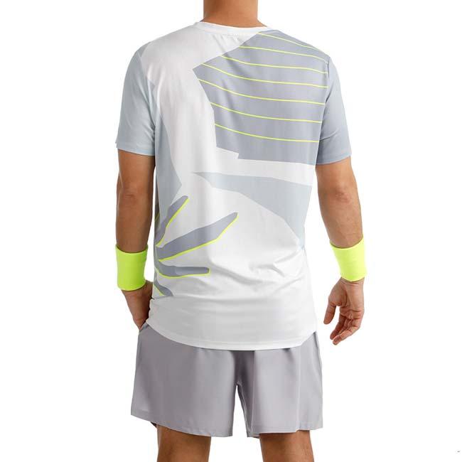 海外サイズ BIDI BADU(ビディバドゥ) 2026 FS メンズ ヘイラグーナ 全豪OPEN ゲームシャツ BB110011-801 ホワイト×マルチC(26y2mテニス用ゲームウェア) |  | 06