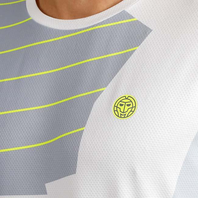 海外サイズ BIDI BADU(ビディバドゥ) 2026 FS メンズ ヘイラグーナ 全豪OPEN ゲームシャツ BB110011-801 ホワイト×マルチC(26y2mテニス用ゲームウェア) |  | 08