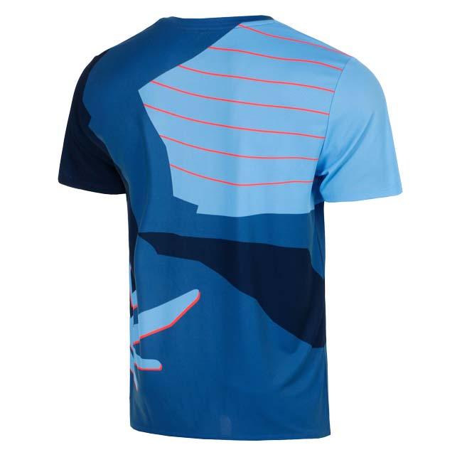 海外サイズ BIDI BADU(ビディバドゥ) 2026 FS メンズ ヘイラグーナ 全豪OPEN ゲームシャツ BB110011-605 ブルー×コーラル(26y2mテニス用ゲームウェア) |  | 01