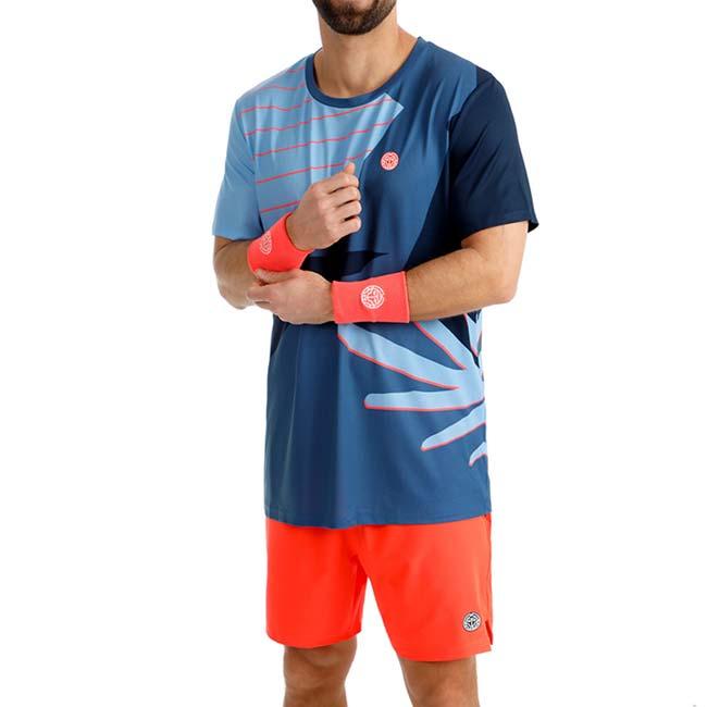 海外サイズ BIDI BADU(ビディバドゥ) 2026 FS メンズ ヘイラグーナ 全豪OPEN ゲームシャツ BB110011-605 ブルー×コーラル(26y2mテニス用ゲームウェア) |  | 05