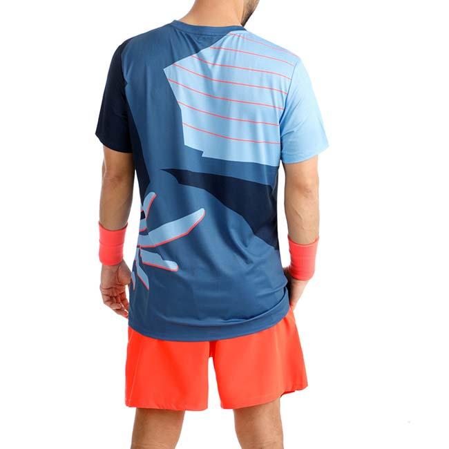 海外サイズ BIDI BADU(ビディバドゥ) 2026 FS メンズ ヘイラグーナ 全豪OPEN ゲームシャツ BB110011-605 ブルー×コーラル(26y2mテニス用ゲームウェア) |  | 06