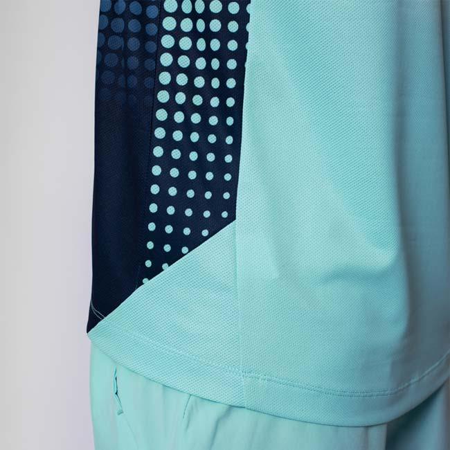 海外サイズ BIDI BADU(ビディバドゥ) 2025 SP メンズ SPECTRUM スペクトラム ゲームシャツ M2620043-AQDBL(25y2mテニス用ゲームウェア) |  | 10