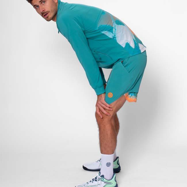 海外サイズ BIDI BADU(ビディバドゥ) 2025 SP メンズ MELBOURNE メルボルン 全豪オープン プリント ジャケット M1610011-PTペトロール(24y12mテニス) |  | 15