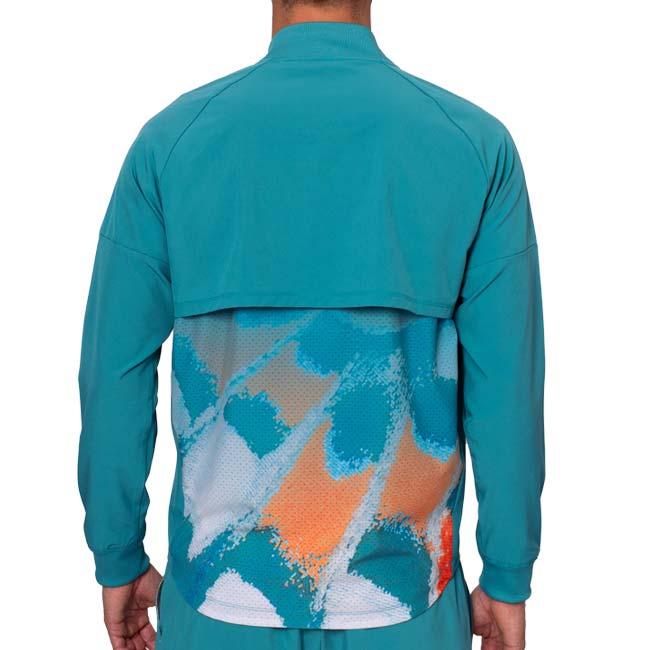 海外サイズ BIDI BADU(ビディバドゥ) 2025 SP メンズ MELBOURNE メルボルン 全豪オープン プリント ジャケット M1610011-PTペトロール(24y12mテニス) |  | 01