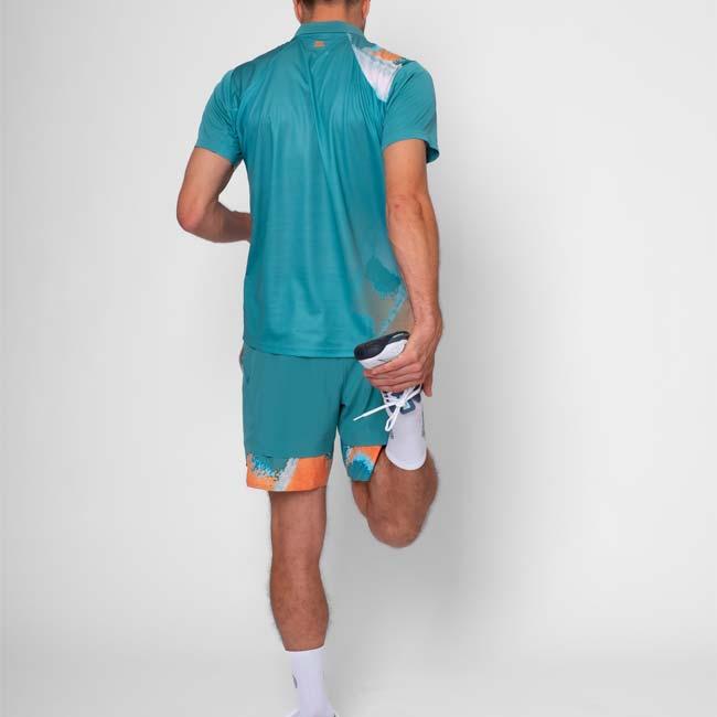 海外サイズ BIDI BADU(ビディバドゥ) 2025 SP メンズ MELBOURNE メルボルン 全豪オープン ゲームポロシャツ M1350014-PTOR(24y12mテニス用ゲームウェア) |  | 12