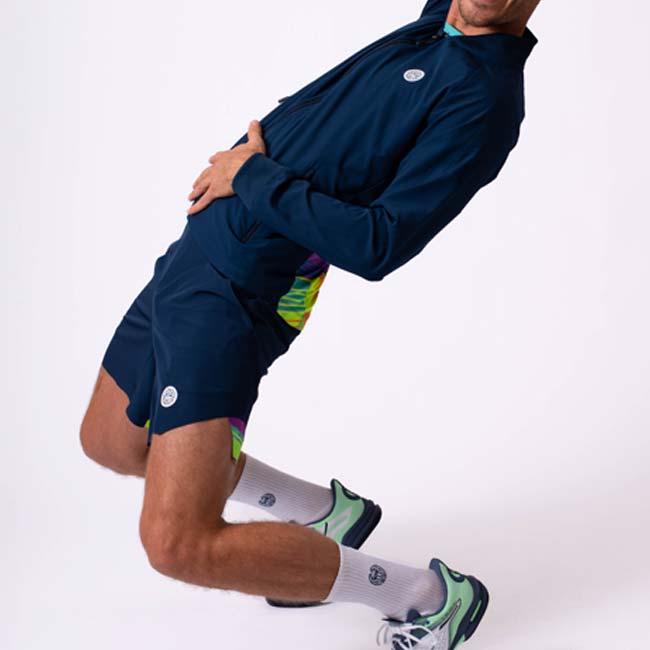 海外サイズ BIDI BADU(ビディバドゥ) 2025 SP メンズ KALEIDO カレイド プリントジャケット M1610010-DBLMXダークブルー×ミックス(24y12mテニス) |  | 17