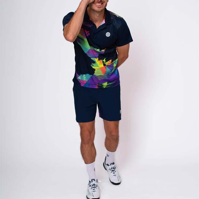 海外サイズ BIDI BADU(ビディバドゥ) 2025 SP メンズ KALEIDO カレイド ゲームポロシャツ M1350012-DBLMXダークブルー×MX(24y12mテニス用ゲームウェア) |  | 07