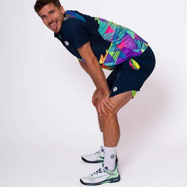 海外サイズ BIDI BADU(ビディバドゥ) 2025 SP メンズ KALEIDO カレイド ゲームポロシャツ M1350012-DBLMXダークブルー×MX(24y12mテニス用ゲームウェア) |  | 09