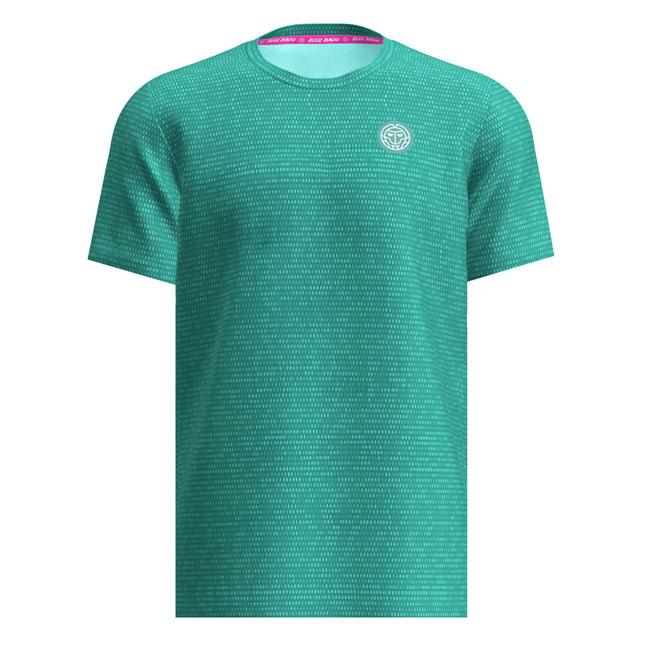 海外サイズ BIDI BADU(ビディバドゥ) 2025 SP メンズ KALEIDO カレイド 2カラー ゲームシャツ M1620049-PTGNペトロール×GN(24y12mテニス用ゲームウェア) |  | 02