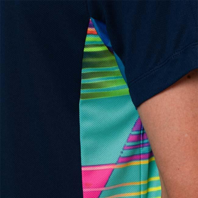 海外サイズ BIDI BADU(ビディバドゥ) 2025 SP メンズ KALEIDO カレイド ゲームシャツ M1620044-DBLMXダークブルー×ミックス(24y12mテニス用ゲームウェア) |  | 08