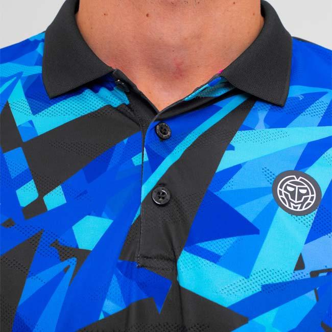 海外サイズ BIDI BADU(ビディバドゥ) 2024 FA メンズ SPIKE ポロ ゲームポロシャツ M2350009-DGRBL ダークグレー×ブルー(24y6mテニス用ゲームウェア) |  | 04