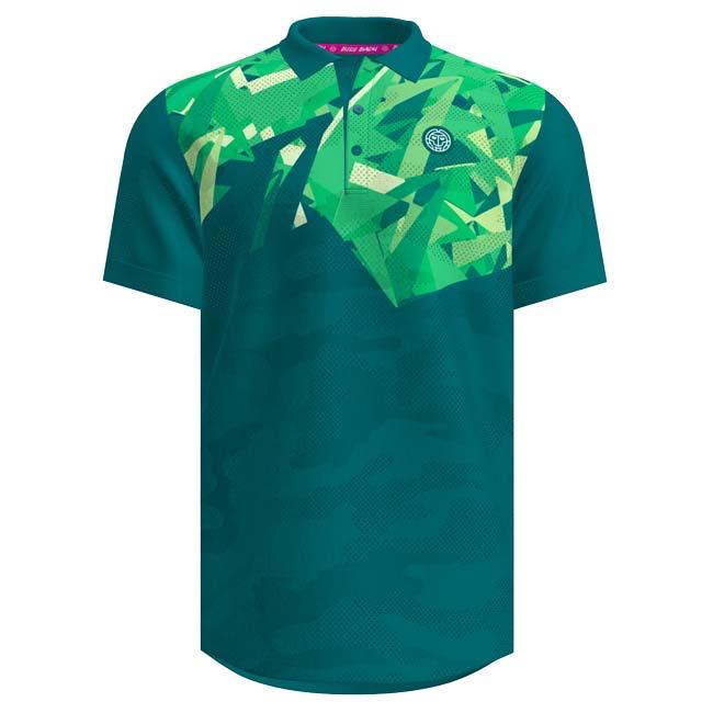 海外サイズ BIDI BADU(ビディバドゥ) 2024 FA メンズ SPIKE ポロ ゲームポロシャツ M1350009-DGNGN Dグリーン×グリーン(24y6mテニス用ゲームウェア) |  | 02