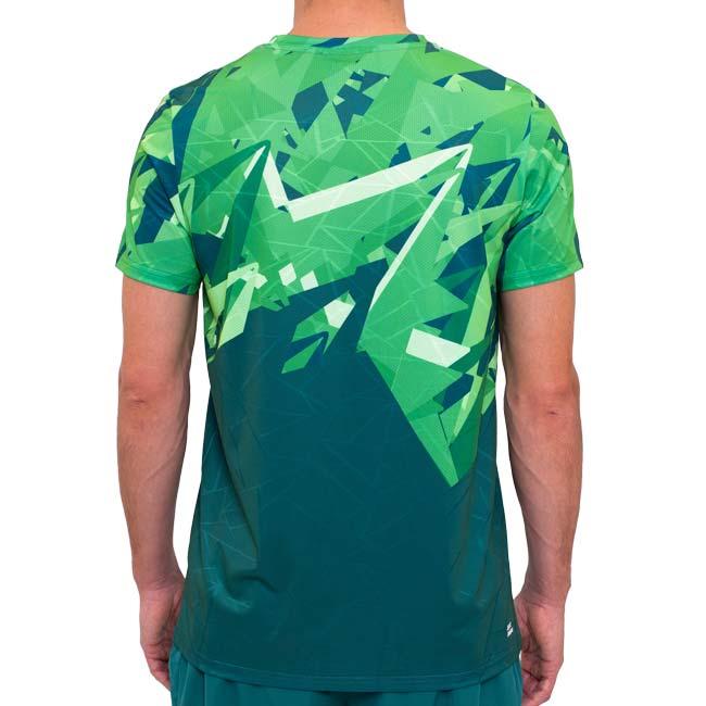 海外サイズ BIDI BADU(ビディバドゥ) 2024 FA メンズ SPIKE ゲームシャツ M1620036-DGNGN Dグリーン×グリーン(24y6mテニス用ゲームウェア) |  | 01