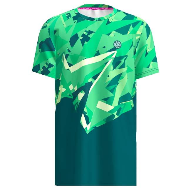 海外サイズ BIDI BADU(ビディバドゥ) 2024 FA メンズ SPIKE ゲームシャツ M1620036-DGNGN Dグリーン×グリーン(24y6mテニス用ゲームウェア) |  | 02