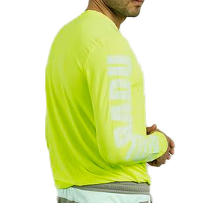 45%OFF在庫処分特価 海外サイズ BIDI BADU(ビディバドゥ) メンズ WORKOUT ATHLETICSベントリス ムーブ 長袖Tシャツ M3330001-NYW ネオンイエロー |  | 03