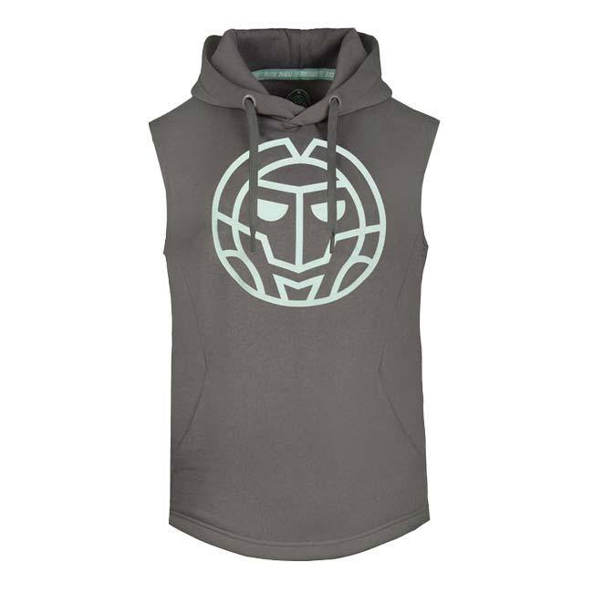 海外サイズ BIDI BADU(ビディバドゥ) メンズ ATHLETICS ブラキアス ムーブ ノースリーブフーディ M3270002-GR グレー(23y9mトレーニング) | 