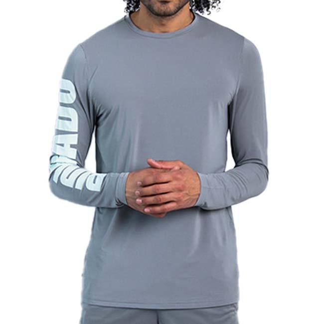 50%OFF在庫処分特価 海外サイズ BIDI BADU(ビディバドゥ) メンズ ATHLETICS SERRATUS ANT セラタスアント ムーブ 長袖Tシャツ M3330002-GR グレー |  | 02