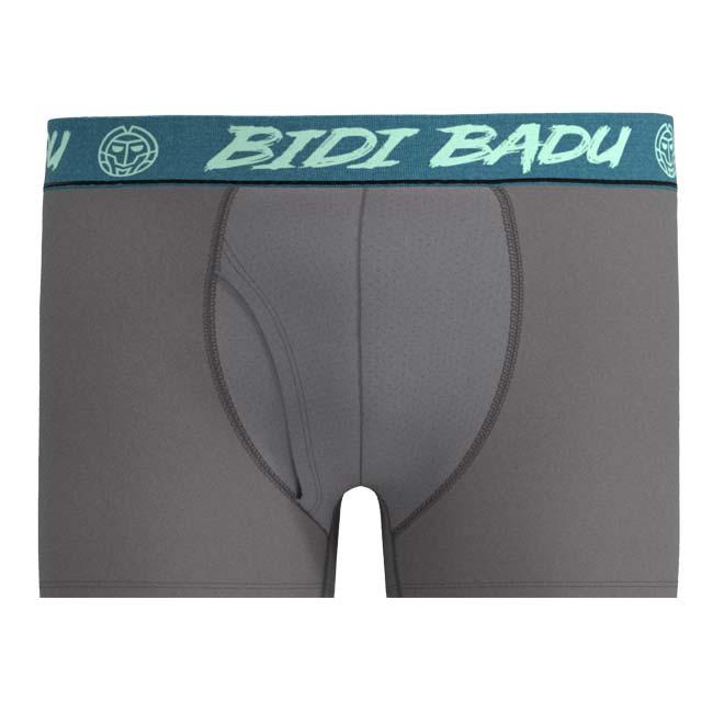 50%OFF在庫処分特価 海外サイズ BIDI BADU(ビディバドゥ) メンズ CREW ボクサーショーツ 前開き ボクサーパンツ 定番  M1180001-GR グレー(23y1mテニス) | 