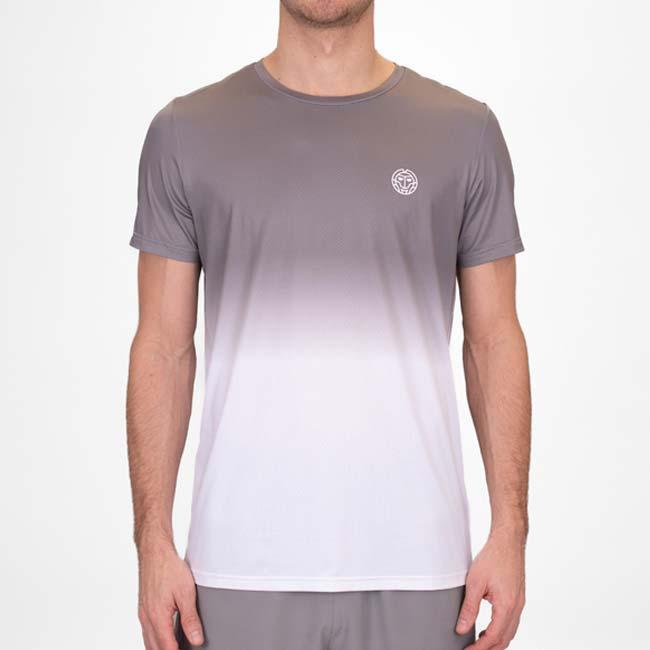 海外サイズ BIDI BADU(ビディバドゥ) メンズ CREW グラディエント 半袖Tシャツ 定番  M1620003-GRWH グレー×ホワイト(23y1mテニス) |  | 02