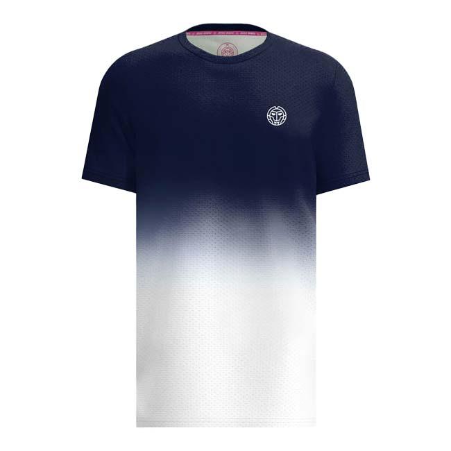 海外サイズ BIDI BADU(ビディバドゥ) メンズ CREW グラディエント 半袖Tシャツ 定番  M1620003-DBLWH ダークブルー×WH(23y1mテニス) | 