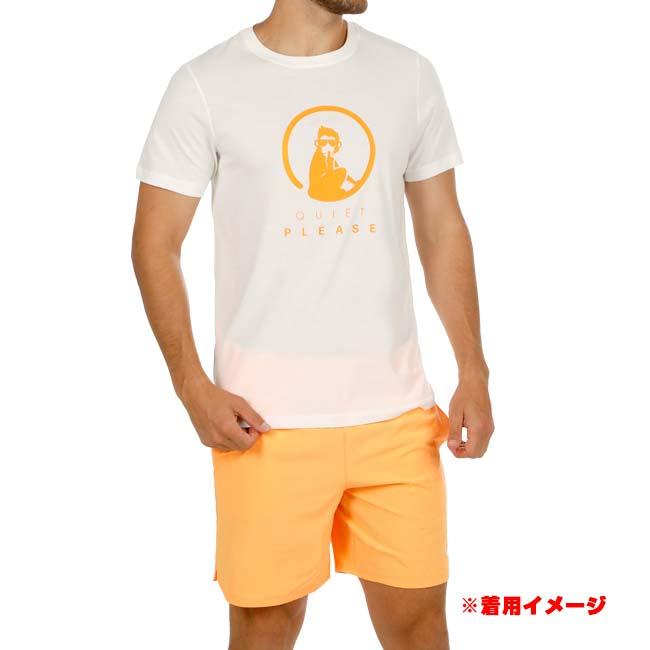 海外サイズ QUIET PLEASE(クワイエットプリーズ) 2026 FW メンズ Glow ワイルド トレーニング 半袖プリントTシャツ QP110159-315 マシュマロ(26y8mテニス) |  | 02