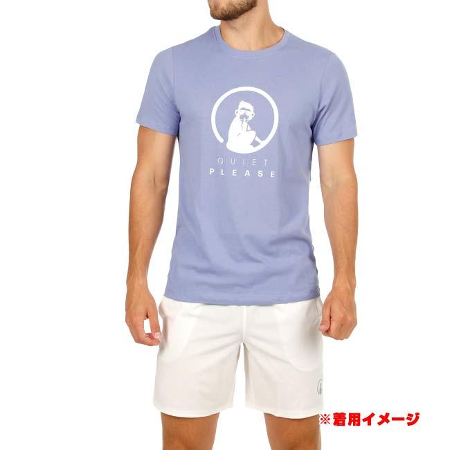 海外サイズ QUIET PLEASE(クワイエットプリーズ) 2026 FW メンズ Glow ワイルド トレーニング 半袖プリントTシャツ QP110159-625 Vブルー(26y8mテニス) |  | 02