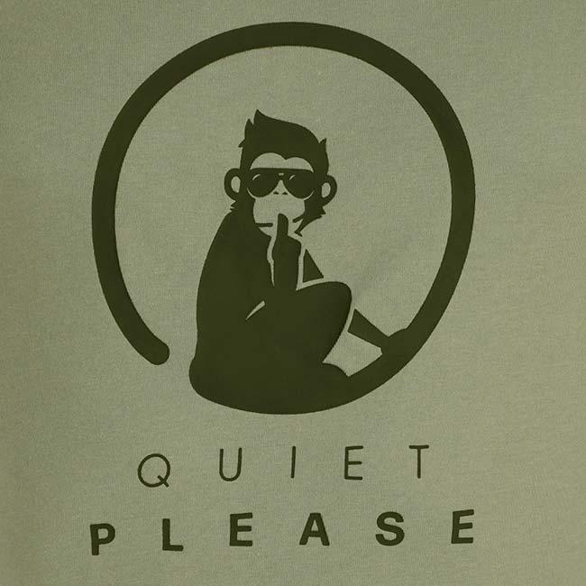 海外サイズ QUIET PLEASE(クワイエットプリーズ) 2026 FW メンズ Memories トレーニング ロゴ 半袖Tシャツ QP110159-750 モス(26y8mテニス) |  | 02
