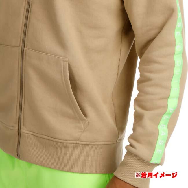 海外サイズ QUIET PLEASE(クワイエットプリーズ) 2025 FS メンズ ワイルドテープド ジップフーディ パーカー QP120101-901 サンド(25y7mテニス) |  | 08