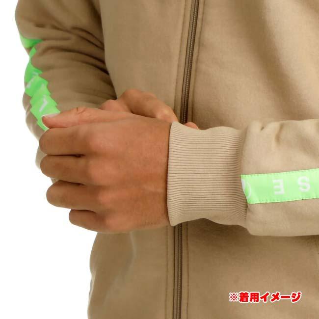 海外サイズ QUIET PLEASE(クワイエットプリーズ) 2025 FS メンズ ワイルドテープド ジップフーディ パーカー QP120101-901 サンド(25y7mテニス) |  | 09