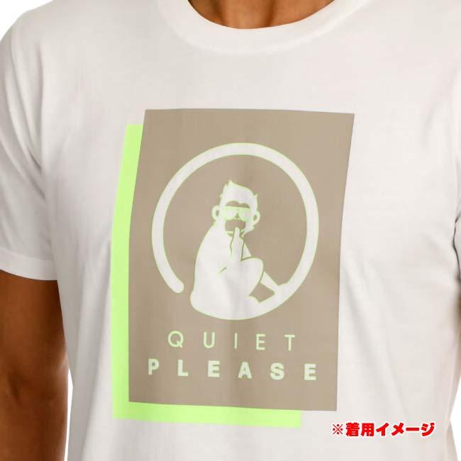 海外サイズ QUIET PLEASE(クワイエットプリーズ) 2025 FS メンズ ワイルドレイヤー プリント半袖Tシャツ QP110189-300 ブライトホワイト(25y7mテニス) |  | 05