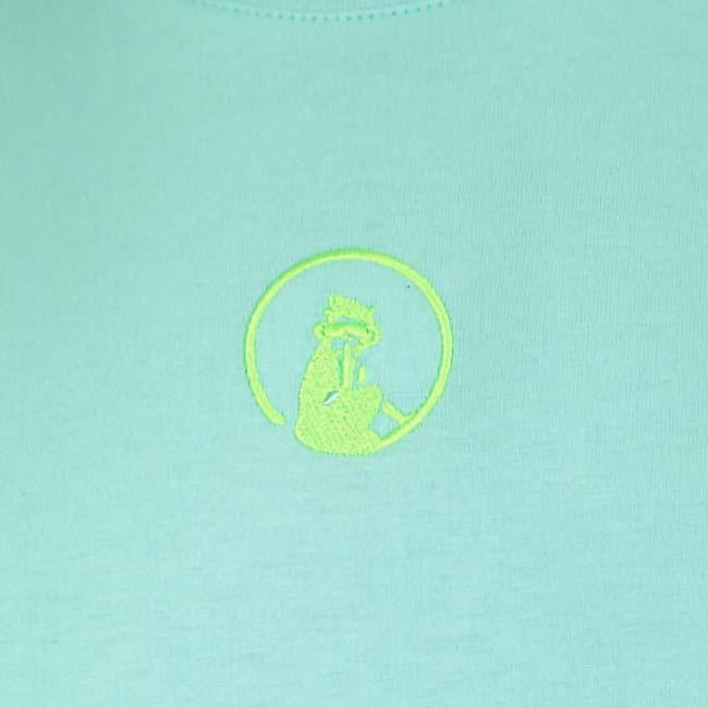 海外サイズ QUIET PLEASE(クワイエットプリーズ) 2025 FS メンズ ワイルドコラージュ バックプリント 半袖Tシャツ QP110187-711 ウエーブ(25y7mテニス) |  | 03
