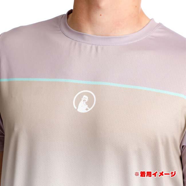 海外サイズ QUIET PLEASE(クワイエットプリーズ) 2025 SS メンズ マインドレシーバーフェイド ゲームシャツ QP110175-588 LS(25y6mテニス用ゲームウェア) |  | 04