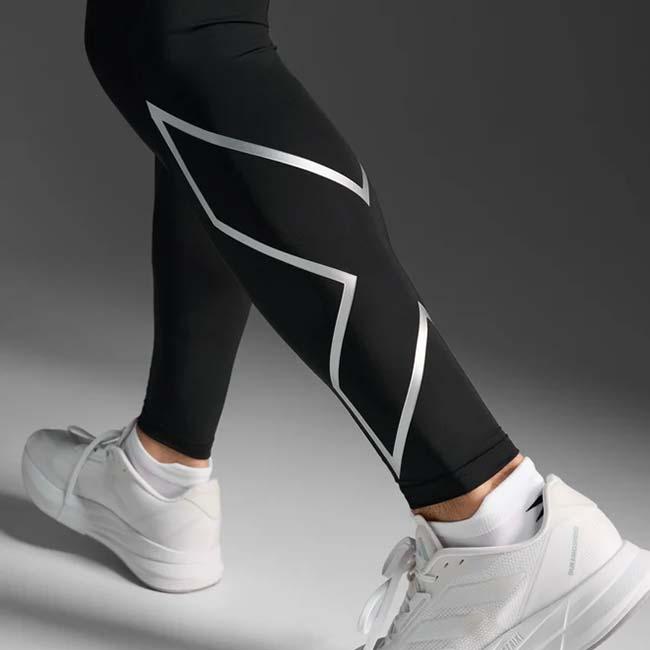 2XU(ツータイムズユー) メンズ CORE COMPRESSION TIGHTS コアコンプレッション タイツ MA3849B-BLKSLV ブラック／シルバー(26y9mトレーニング) |  | 03
