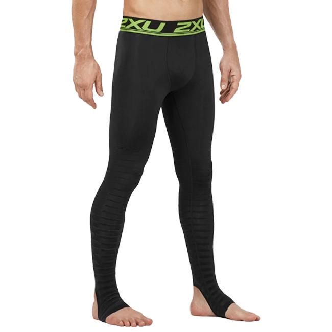 2XU(ツータイムズユー) メンズ パワーリカバリー コンプレッションタイツ MA4417B-BLKNRO ブラック×ネロ(22y8m) | 