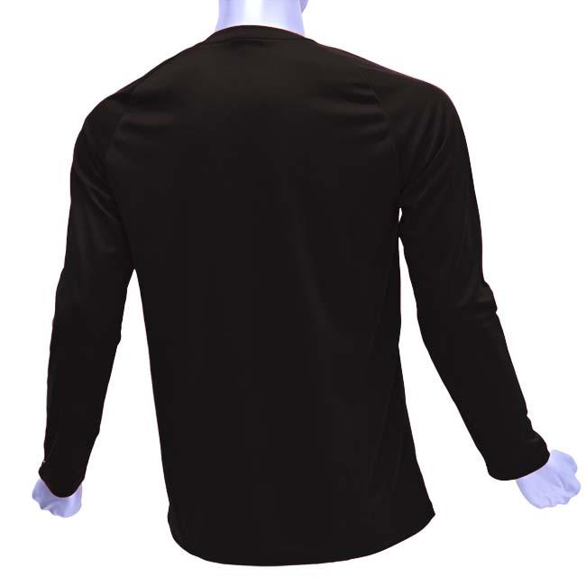 日本サイズ blueeq(ブルイク) ユニセックス 3R GAME TEE 長袖 ゲームシャツ 吸汗速乾 UVカット BQAS-00080-010 ブラック(25y11mテニス用ゲームウェア) |  | 01