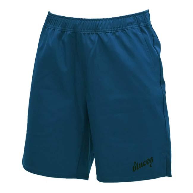日本サイズ blueeq(ブルイク) メンズ TECH SHORT PANTS ゲームショートパンツ 吸汗速乾 UVカット BQAP-00023-061 Cブルー(25y11mテニス用ゲームウェア) | 