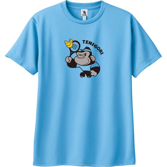 テニゴリがかわいいイラスト化！ TENIGORI(テニゴリ) ユニセックス デフォルメゴリラ プリントTシャツ 半袖ドライTEE 吸汗速乾 TGMT026(25y8mテニス) |  | 07
