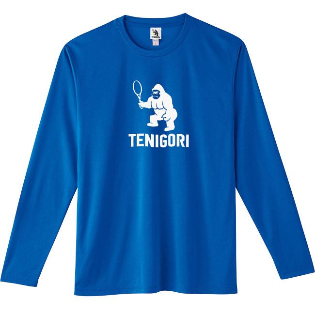 日本サイズ TENIGORI(テニゴリ) ユニセックス ロゴプリント インターロック ドライ長袖Tシャツ TGMT019(22y4mテニス) |  | 11