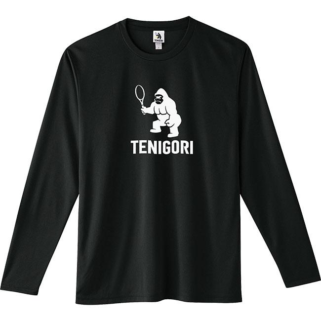 日本サイズ TENIGORI(テニゴリ) ユニセックス ロゴプリント インターロック ドライ長袖Tシャツ TGMT019(22y4mテニス) |  | 05
