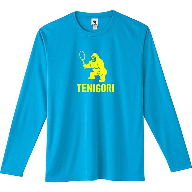 日本サイズ TENIGORI(テニゴリ) ユニセックス ロゴプリント インターロック ドライ長袖Tシャツ TGMT019(22y4mテニス) |  | 07