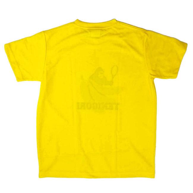 日本サイズ TENIGORI(テニゴリ) ユニセックス ロゴ入り ビッグバナナ柄 ファイバードライ 半袖Tシャツ TGMT017(22y4mテニス) |  | 03