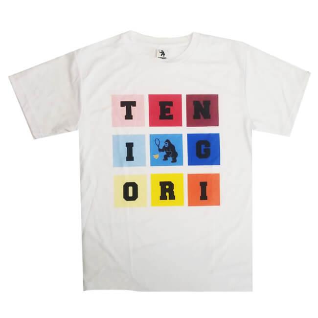 「日本サイズ」TENIGORI(テニゴリ) ユニセックス カラーブロックロゴTシャツ TGMT013(20y9mテニス)｜amuse37｜03