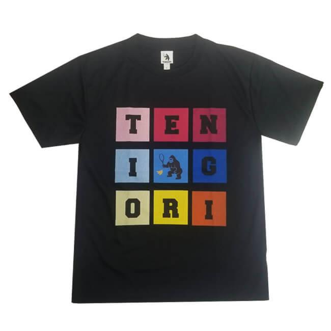 「日本サイズ」TENIGORI(テニゴリ) ユニセックス カラーブロックロゴTシャツ TGMT013(20y9mテニス)｜amuse37｜05