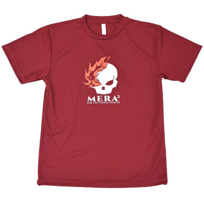 売切り終了！大特価】全4色 日本サイズ MERA2(メラメラ) ユニセックス ベーシックロゴ フロントプリント ドライＴシャツ MRT001(21y4m) |  | 09